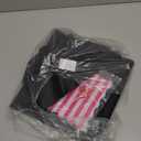 32.4in Scalloped Mahjong Mat，Anti Slip Noise Reduction Mahjong Accessorie Mahjong Table Mat，Majiong Mat For Travel，Comes With 4 Dice And 1 Mahjong Mat Storage Bag, 4 Mahjong Shuffle Cards (Red)