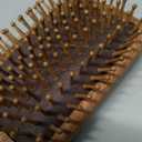 Hair Brushes for Women Men Kids Natural Green Sandalwood Wooden Hair Brush with Ergonomic Handle Enhance Shine Detangling Hairbrush for Dry Curly Thick Thin Straight Hair