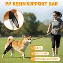 Dog Knee Brace for Hind Leg Adjustable Rear Leg Support with 2 PP Resin Bars, Helps Torn ACL, Ligament Injuries, Luxating Patella & Hip Dysplasia Recovery for Left/Right Hind Leg (S)