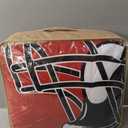 Officially Licensed NFL Atlanta Falcons "Draft" Full/ Queen Comforter and 2 Sham Set, 86" x 86"