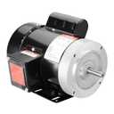 VEVOR 1HP Electric Motor 3450 RPM, AC 115V/230V, 56C Frame, Air Compressor Motor Single Phase, 5/8" Keyed Shaft, CW/CCW Rotation for Agricultural Machinery and General Equipment