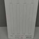 6PCS Flameless Taper Candles with 3D Flickering Flame Battery Operated Candles with 2 Remote with Button Cell Battery 10 Inch Ivory LED Candlesticks Window Candle for Christmas Home Decor