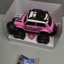 10Leccion Remote Control Car for Girls, Pink RC Truck with Two Rechargeable Batteries, Toys for 3,4,5,6,7,8 Year Old Girls, Ideal Birthday Ideas for Little Girl