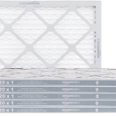 Amazon Basics 14x20x1 Air Filter, MERV 8 AC Furnace Filters, Allergen Control , Electrostatic, Removes Dust Pollen and Lint, 6-Pack (Actual Size: 13.75" x 19.75" x 0.75")