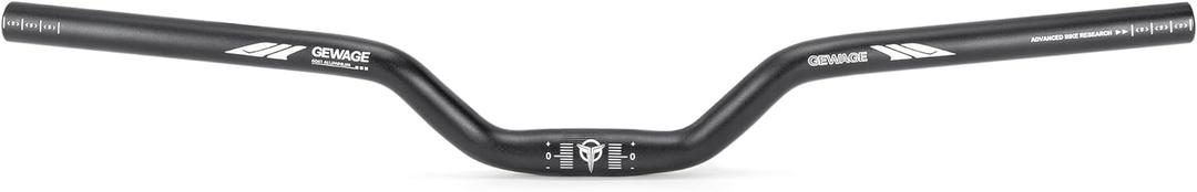 25.4 Bike Handlebar - 30mm, 55mm, 70mm, 90mm,120mm Riser Handlebar - 620mm Aluminium Alloy Mountain Bike Bicycle Handlebars (25.4-50mm Rise)