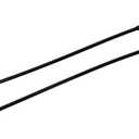 Rear Truck Tailgate Tail Gate Support Cable Replacement for Dodge Ram 1500 2500 3500, 2 Pcs Pickup Tailgate Lift Straps 55345124AB, Black