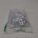 zappy 100 3 Oz Disposable Plastic Straight Wall Shooter Glasses Clear Dessert Cups and Tasting Spoons - Dessert Shooters Glasses Appetizer Bowls Trifle Bowl Tumbler Shooters 3 oz Cups & Spoons 100 Ct