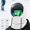YESLIFE Winter Balaclava Ski Masks for Cold Weather, Fleece Thermal Face Mask, Neck Gaiters