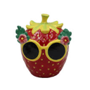 Ceramic Decor Strawberry, Everyday Living Table Décor Ceramic - Strawberry, 6.5 in 