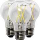 SYLVANIA 49827 - LED8A19DIMCL95013YTLRP4 16/CS 4/SKU Victorian Style Antique Filament LED Light Bulb4 (One Size)