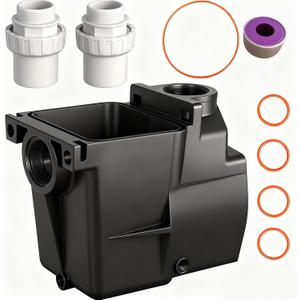 SPX1620AA Pump Strainer Housing Replacement - 2-Inch x 2-Inch Compatible with Hayward Super Pump SP1600X & SP2600X Series Pool Pump Parts