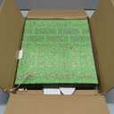 Engrowtic 7 Pcs Emerald Cardboard Castle Arch Wizard Party Decorations 47 x 55 Inch Wizard Playhouse Boxes Castle House Backdrop for Fairy Witch Photo Prop Supplies Birthday Gift