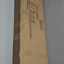 Wnutrees 43" Farmhouse Wood Bench, Narrow Bench, Long Bench Seat for Entryway, Living Room, Dining Room, Solid Wood, Natural