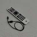 GE Rechargeable TV Remote Control, Universal Remote Control, Backlit Buttons, Samsung TV Remote Control Replacement for Smart TVs, Apple TV, Sony, Roku Replacement Remote, LG TV, 4-Device, 80984