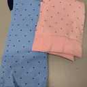 2 Pairs Bamboo Plus Size Compression Socks Wide Calf for Women and Men 15-20 mmHg Knee High Support Stockings for Circulation (XX-Large, L3- Dots Blue/Pink)