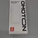 OMOTON Privacy Screen Protector for iPhone 17 Pro Max [Auto-Align Installation], Tempered Glass with 9H+ Hardness & 12FT Military Grade Shatterproof, 100% Anti-Spy, Full Coverage Protection, 2 Pack