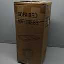 Srora 4 Inch Sofa Bed Mattress Replacement, Queen Size 72" x 59", CertiPUR-US Certified, Foldable Design with Breathable Removable Washable Cover for Sleeper Couch, RV, Guest Room