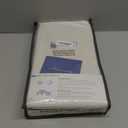 100% Blackout Shield Linen Blackout Curtains for Bedroom 96 Inches Long, Back Tab/Rod Pocket Living Room Drapes, Thermal Insulated Blackout Curtains 2 Panels Set, 50" W x 96" L,Cream