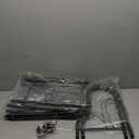 SORCEDAS Plant Stand Indoor Outdoor Plant Shelf 4 Tier Metal Corner Flower Stand Multiple Holder for Patio Garden Balcony Living Room, Dark Grey