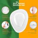 ZUCNANA Metatarsal Pads for Women (4 Pairs Shoe Inserts), Invisible Ball of Foot Cushions for Women High Heels, Soft Gel Foot Pads for Foot Pain Relief