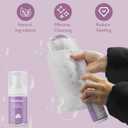 Postpartum Essentials Recovery Kit: Labor Delivery Post Partum 7 Pack Recovery Mom Care Set - Upside Down Peri Bottle | XL Disposable Underwear | Soothing Pads | Perineal Healing Foam | Canvas Bag
