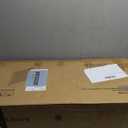 Shoe Cabinet, Shoe Storage Cabinet with Louvered 2 Flip Drawers, Narrow Shoe Cabinet Storage for Entryway, Freestanding Shoe Organizer Cabinet with Golden Handles, Slim Shoe Rack Cabinet (Walnut) (Width - 31.5 inches)