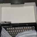 EPOMAKER x AULA F75 - Zwart/Grijs - Mechanisch Draadloos Toetsenbord - RGB - 75% - QWERTY - Gaming Keyboard - Leobog Reaper Switch