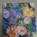 2026 Monthly Planner - 2026 Planner, Jan. 2026 - Dec. 2026, Monthly Planner 2026, 9" x 11", 2026 Calendar Planner with Twin-wire Binding + Green Tabs + Back Pocket - Floral