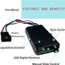 Towpower 8507111 Time-Delayed Electric Trailer Brake Controller,Brakeman IV Digital Brake Control, Control for 1 to 4 Axle Trailers