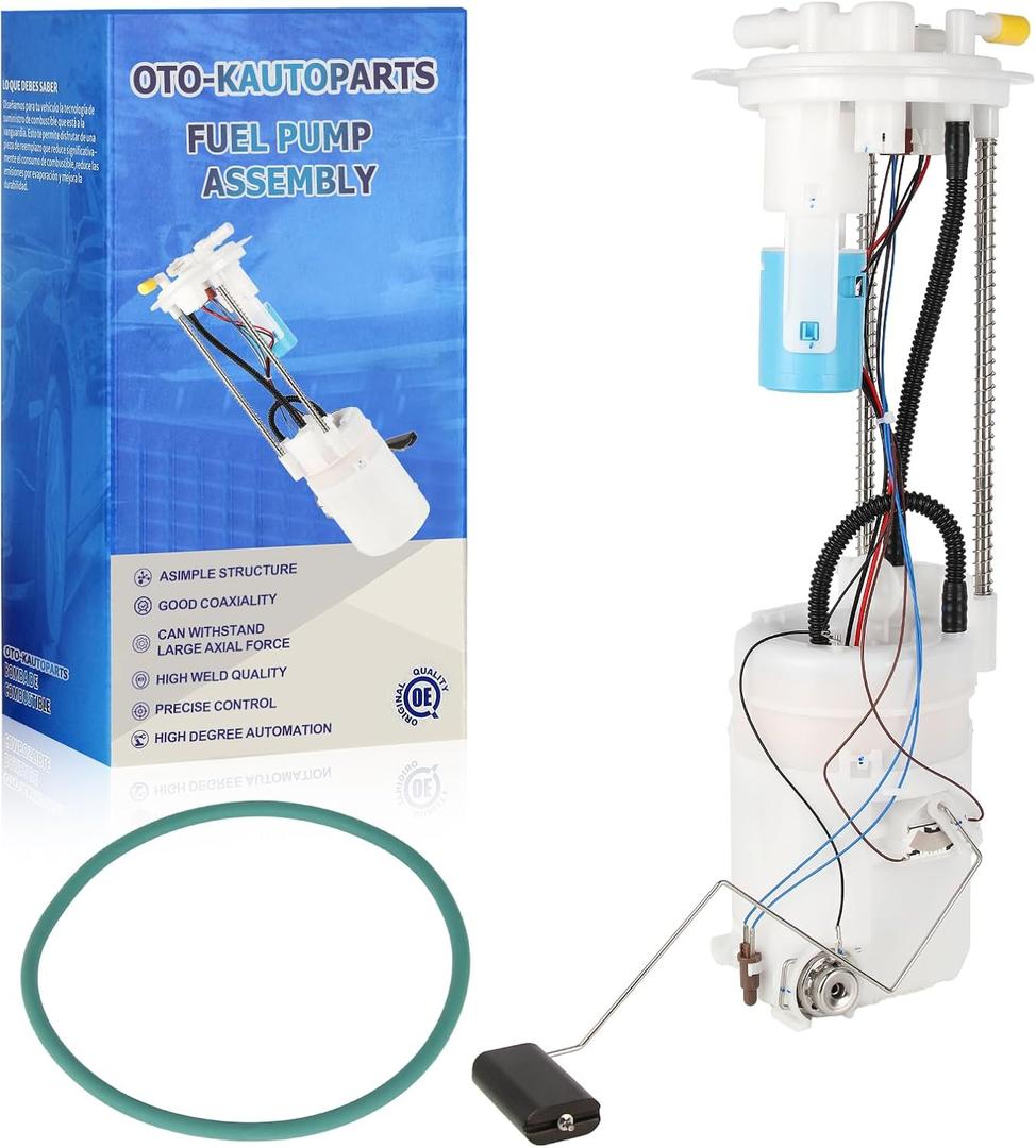 OTO-K Electric Fuel Pump Module Assembly Compatible with Infiniti QX56 2011-2013,QX80 2014-2016 V8 5.6L Gas,Fuel Pump w/Sending Unit Replace#170401LA0A, 170401LA0B