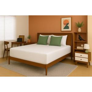 Atlas Mattress Memory Foam Mattress, Gel-Infused with High-Density Base, Medium Firm, CertiPUR-US, Washable Cover, 12-inches, King