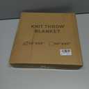 CYMULA Christmas Knit Throw Blanket - Super Soft Cozy Fuzzy Blankets for Couch, Sofa & Bed, Holiday Throw Blanket50"x60"