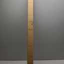 1Inch Diameter Single Curtain Rods with Decorative Finials 72-144inch, Matte Black