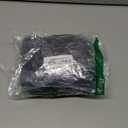 Computer Office Chair Cover with Zipper,Universal Washable Removable Stretch Anti-dust Rotating Soft Office Seat Slipcover,High Back Desk Seat Protector for Pets (Black, Large)