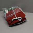 MIGOHI Full Body Dog Coat - Warm Reflective Winter Coat for Medium Dogs with Harness,Turtleneck Dog Fleece Jacket,Four-Leg Windproof Puffer Jackets Snowsuit with Zipper, L (Large(Back:16.9"), Burgundy)