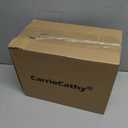 CarrieCathy Desktop Anti-Theft Security Kiosk POS Stand Holder Enclosure for 8.3" 2021 iPad Mini 6, Flip & Rotate