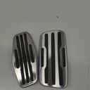 TTCR-II for Chevy Silverado 1500 Pedal Covers 2019-2025, Compatible with GMC Sierra Pedals 2019-2025, for Yukon Racing Pedal 2021-2024 Suburban and 2021-2024 Tahoe (Auto, 2Pcs)