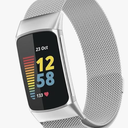 WITHit Stainless Steel Mesh Band for Fitbit Charge 5