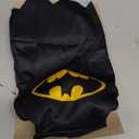 DC Comics Batman Dog Costume, Size Small | Official Batman Costume for Pets Halloween, Black