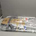 Drive Medical Deluxe Two Button Folding Walker with 5" Wheels