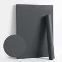 Dimoon 236''x17.7'' Grey Peel and Stick Wallpaper Contact Paper Modern Self Adhesive Wall Paper Removable Renter Friendly Textured Solid Color Shelf Cabinet Vinyl Roll (236''x17.7'',Dark Grey)