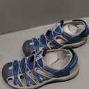 DREAM PAIRS Womens Closed Toe Hiking Summer Outdoor Sport Athletic Sandals,Size 10,Navy,160912-Women