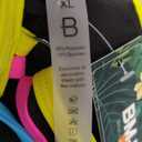 BMJL Women's Tummy Control One Piece Swimsuit Color Block Bathing Suit Criss Cross Back Athletic Modest Swimwear (X-Large, Black101)