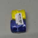 Habbiful 2.5"×10 Yards Spring Ribbon for Crafts Gift Wrapping Wreath Bows Ukraine Flag Ribbon Blue and Yellow Satin Ribbons for Fundraising Memorials Carnival Party Birthday Home Decoration