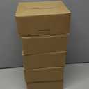 goldenwarm 5 Pack Black and Gold Interior Door Handles, Heavy Duty Privacy Door Handle Levers, Black and Gold Door Handles Interior for Bedroom and Bathroom(Square, Zinc Alloy)