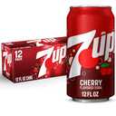 7UP Cherry Flavored Soda, 12 fl oz cans, 12 pack Pack Of 2