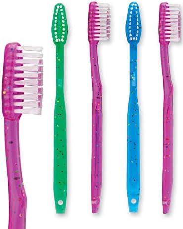 Bottles N Bags 22 Kids Prepasted Toothbrushes Individually Wrapped - Bubblegum Disposable Toothbrushes - Great for Sleepovers, Travel (22 Pack)