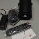 [Built-in Apps & 2026 Upgraded] Mini Projector Support 4K 1080P Auto Keystone 180 Rotatable with WiFi 6 and Bluetooth 5.4, Projector Portable Compatibile with HDMI/TV Stick/Memory Stick/Laptop-Black