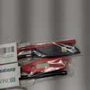 BOMATA 2 Pack Waterproof IPX7 Meat Thermometer Instant Read Food Thermometer with Long Probe for Water, Liquid, Kitchen Cooking, Grill,BBQ ! T101 X 2 Pcs (Black & Red)