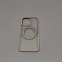 TORRAS 360 Rotatable Magnetic Ring for iPhone 16 Pro Max Case with Stand, Fit for MagSafe, 16FT Mil-Grade Shockproof Translucent for iPhone 16 Pro Max Phone Case 6.9", Rose Gold Pink (Desert Titanium)